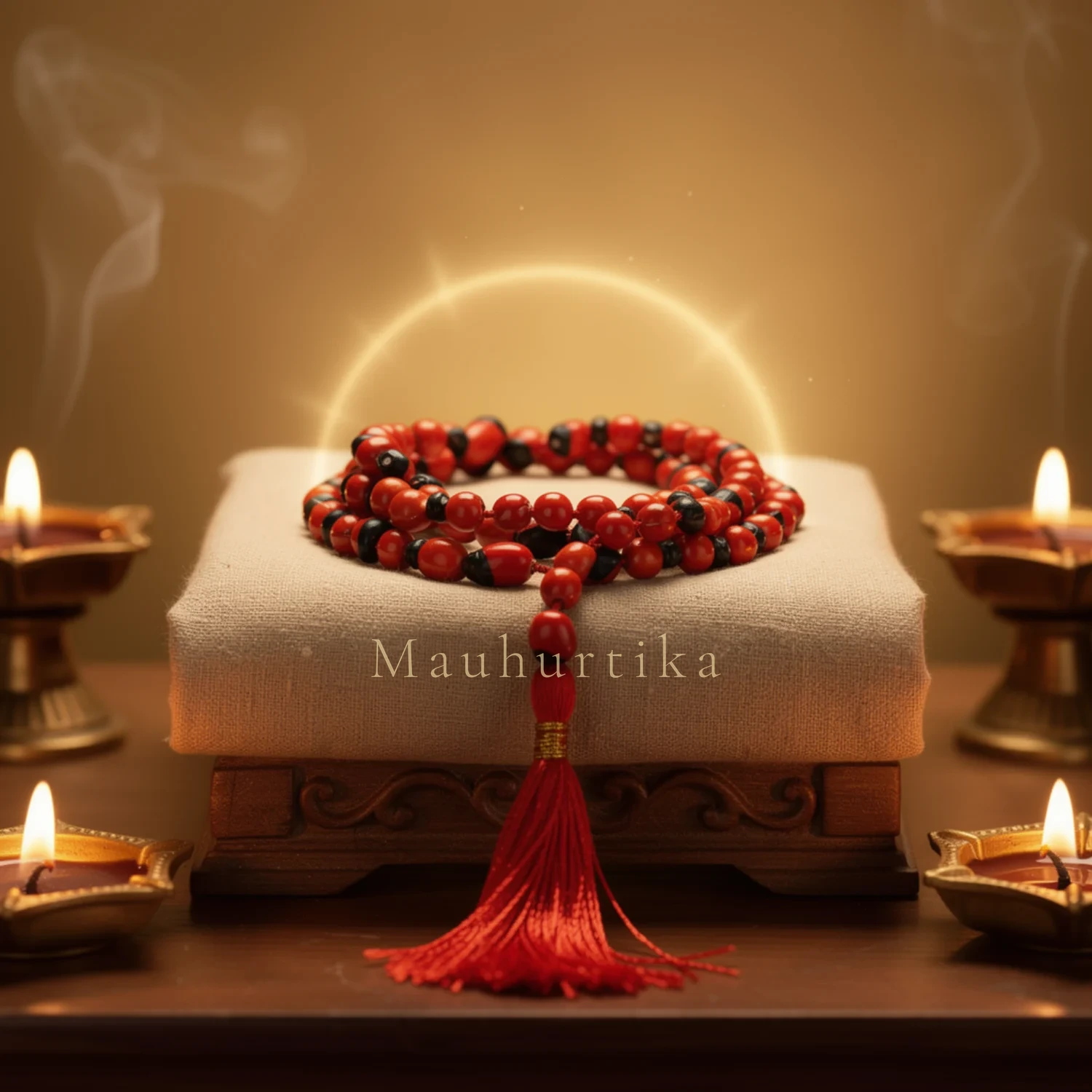 Red Gunja Mala — Nepal photo 3
