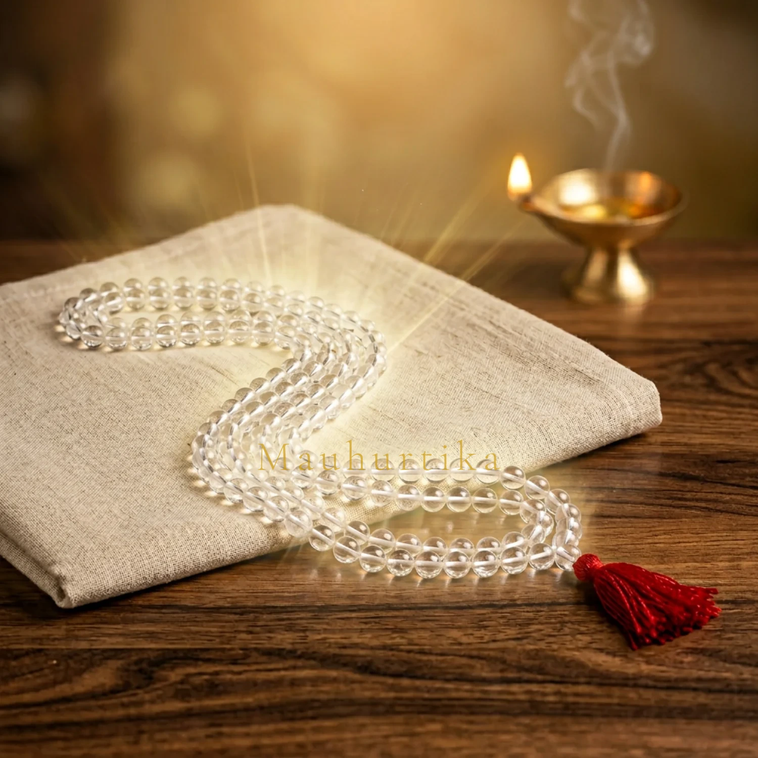 Premium Sphatic Mala 8mm — Nepal photo 3
