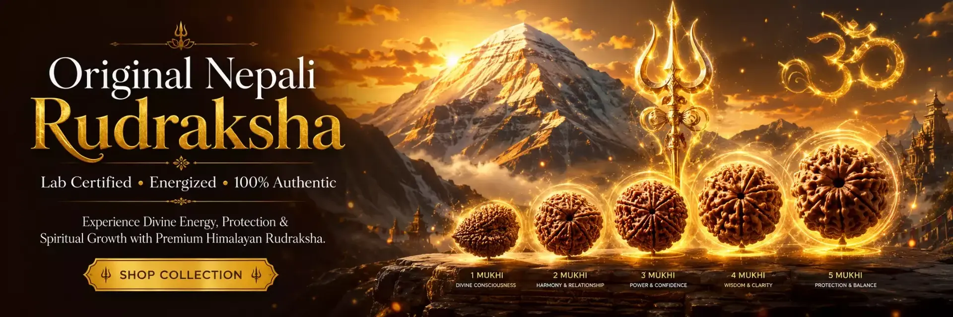 Original Nepali Rudraksha collection