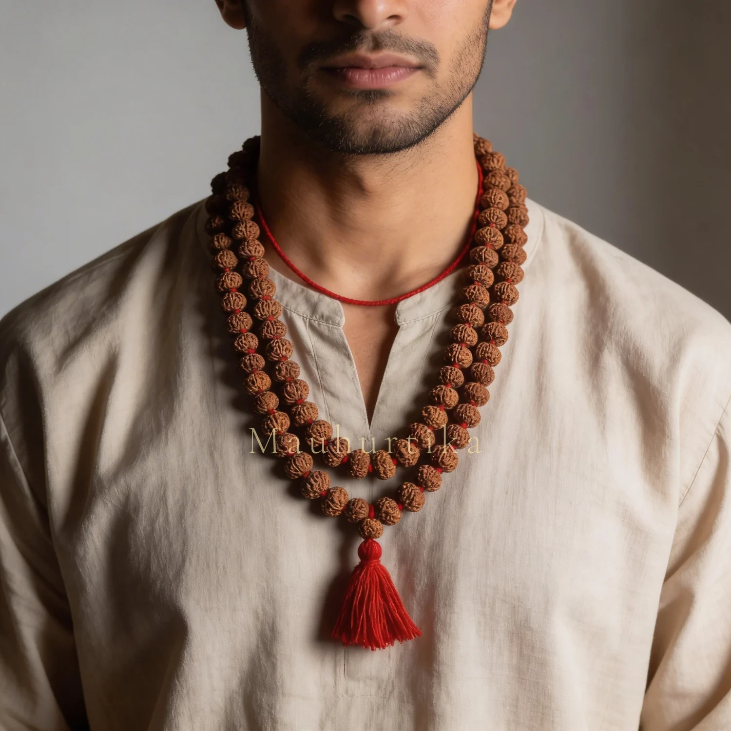 7 Mukhi Rudraksha Mala | Original Nepali Saptamukhi Rudraksha — Nepal photo 5