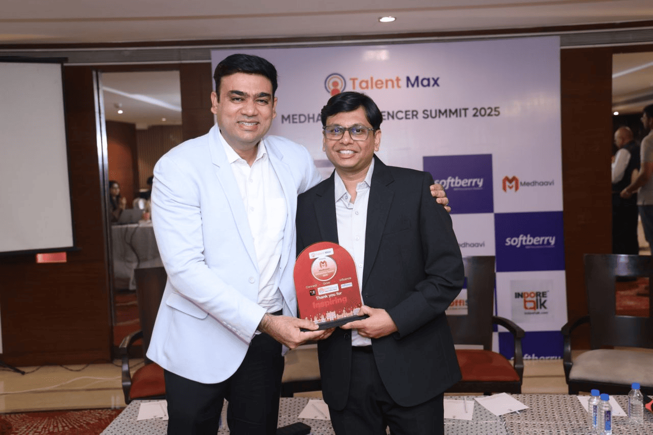 Ishan Mishra at Medhaavi Influencer Summit 2025