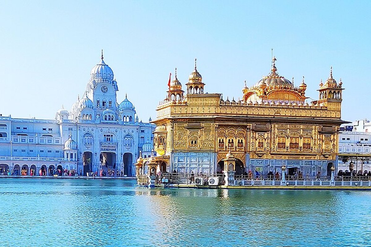 Golden Temple and sarovar in Amritsar