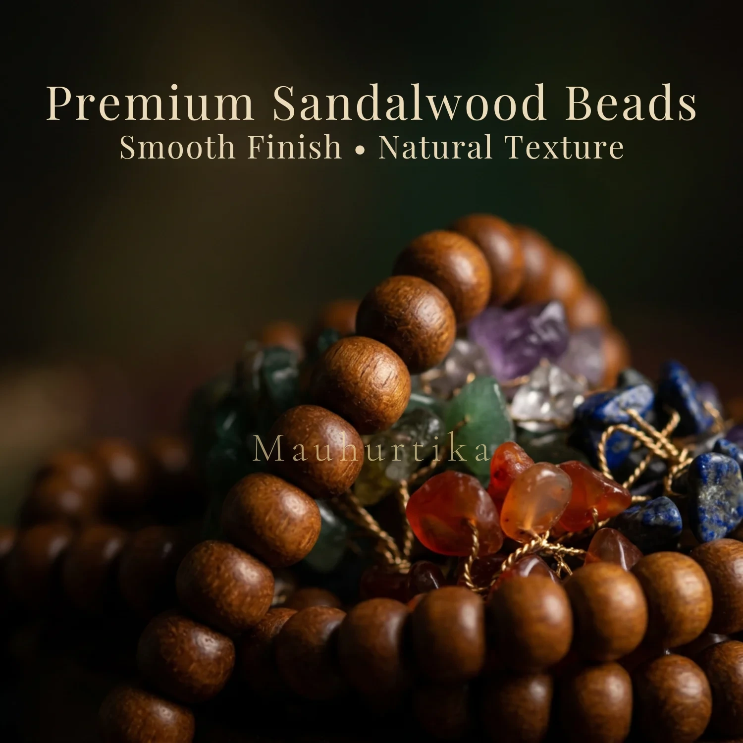 Red Chandan Mala — Nepal photo 3