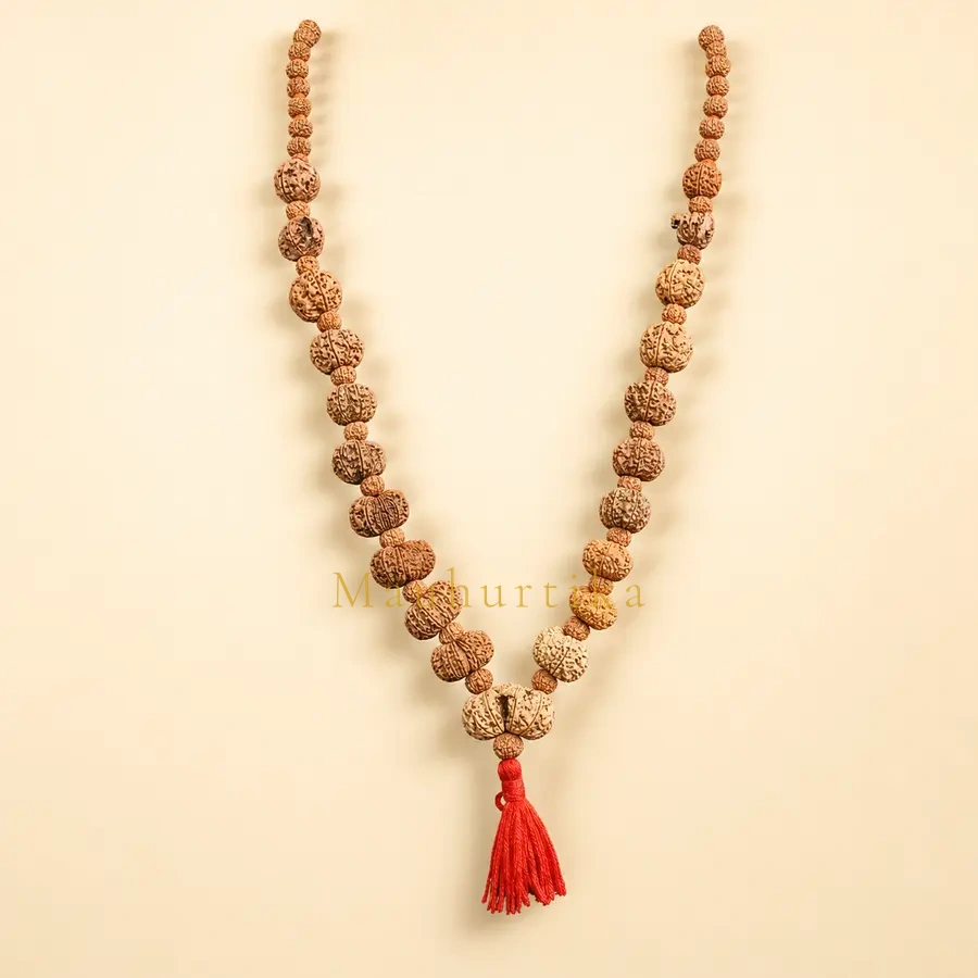 Maha Mrityunjaya Siddha Mala — Premium Nepali Rudraksha
