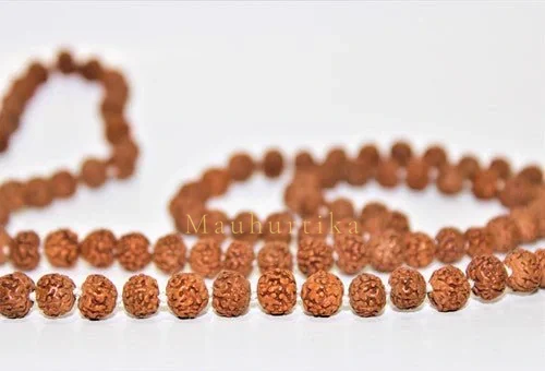 5 Mukhi Small Bead Rudraksha Mala 108+1 (Indonesian) — Indonesia photo 2