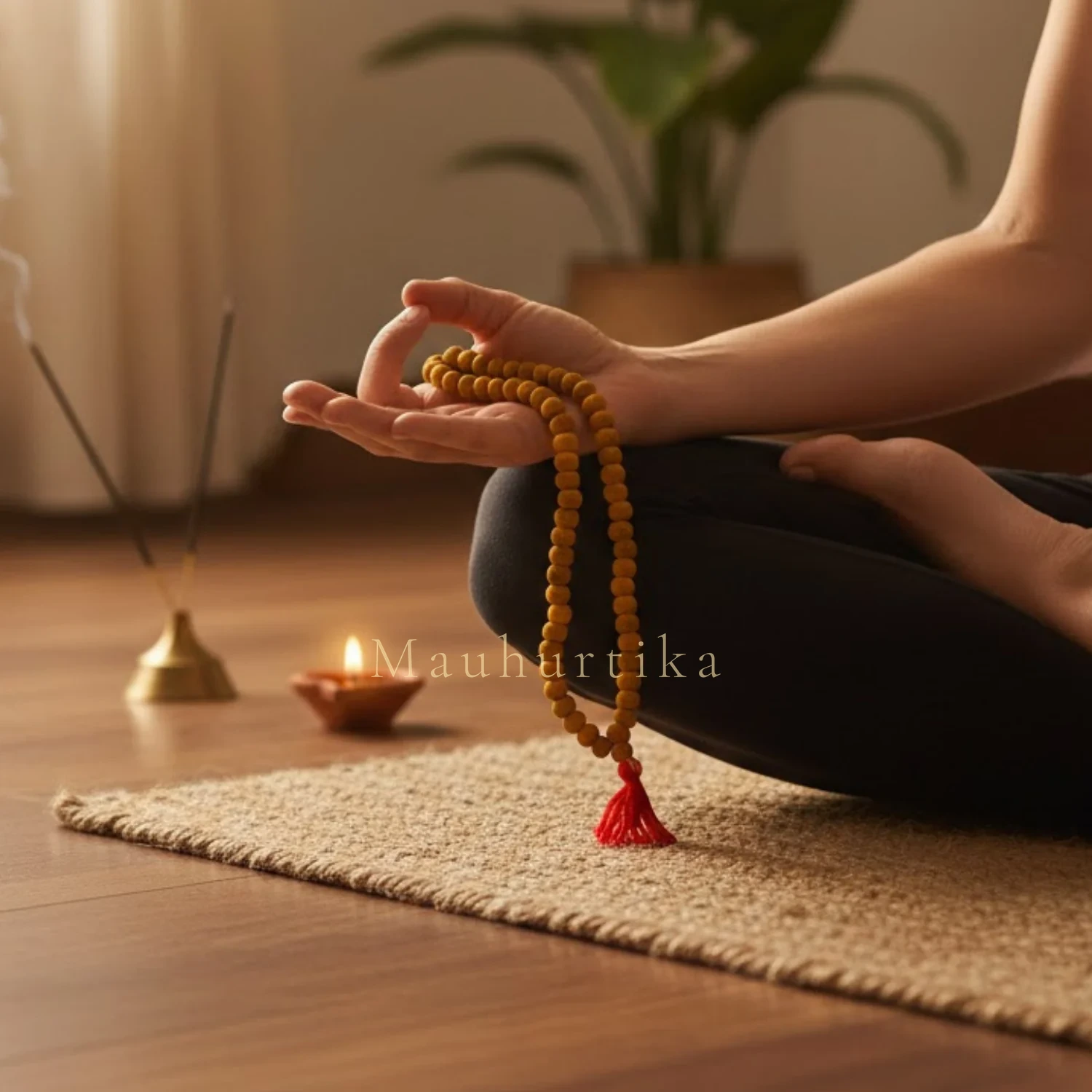Haldi Mala 108 Beads — Nepal photo 4