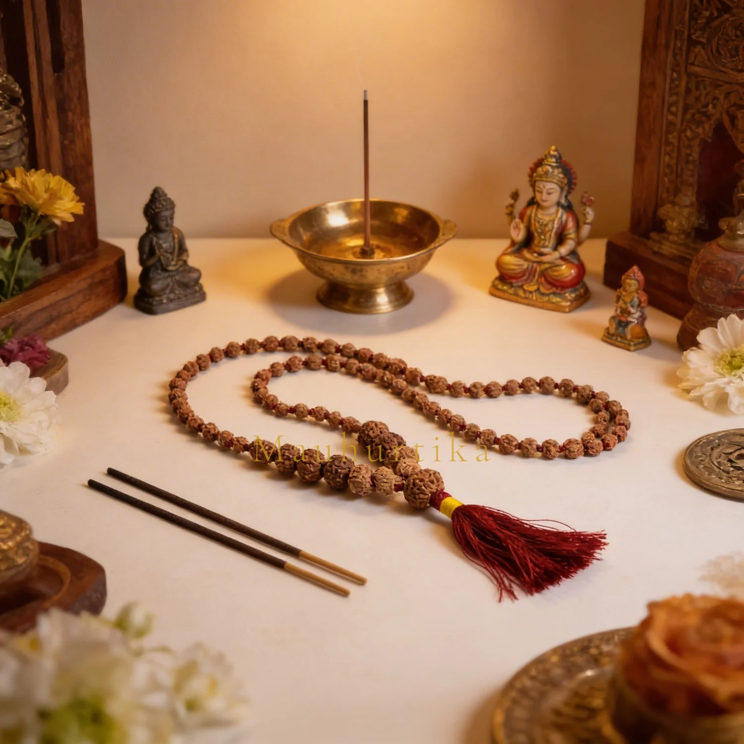 Indonesian Siddh Mala | 1–14 Mukhi Java Rudraksha — Indonesia photo 5