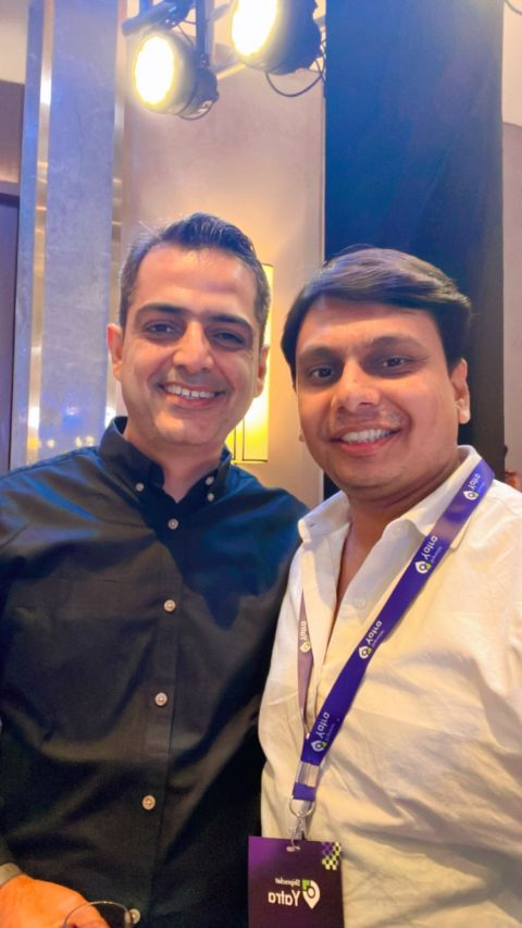 Ishan Mishra at a Shiprocket meetup
