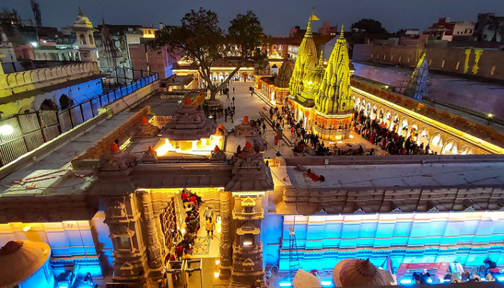 Kashi Vishwanath Temple, Varanasi — the golden-spired heart of Shiva worship on the Ganga