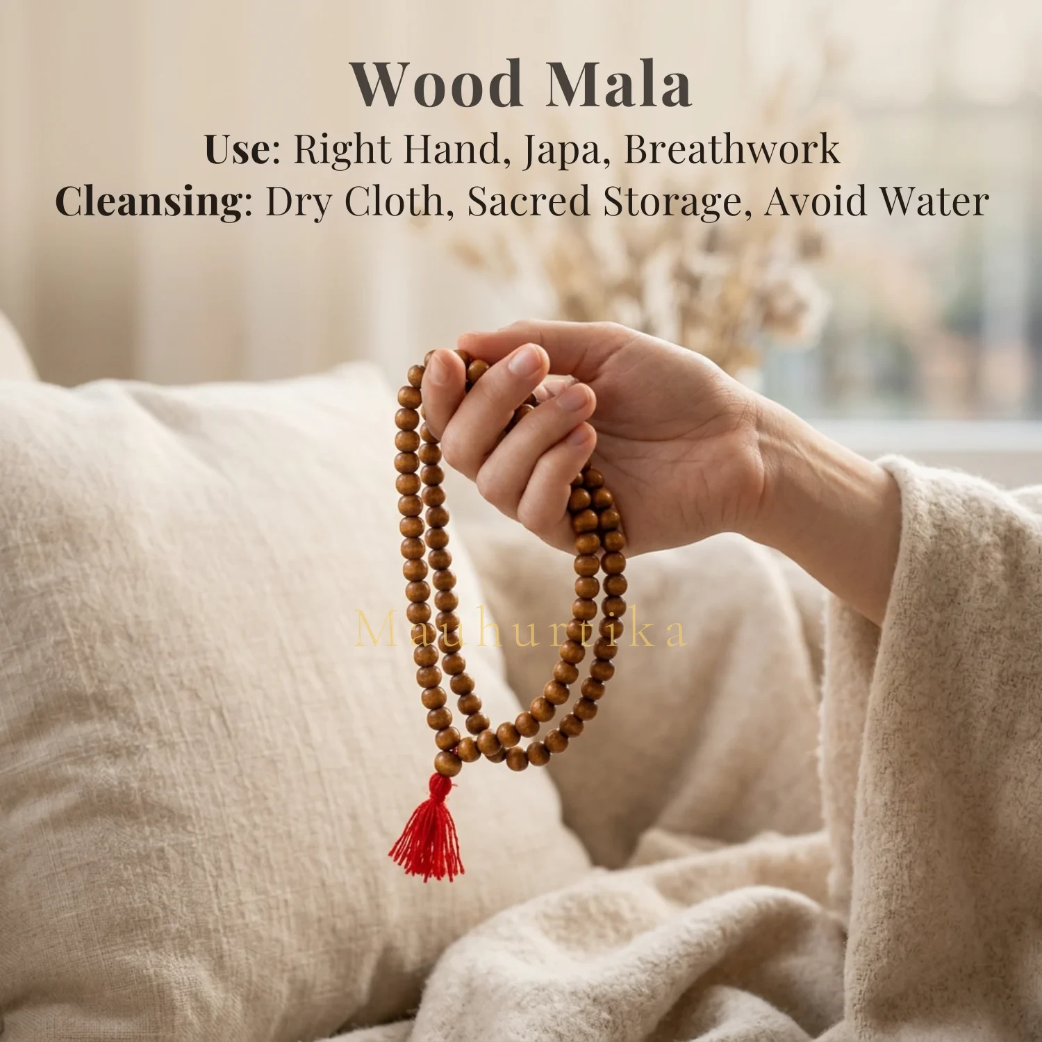 Wood Mala (Sheesham) — Nepal photo 3