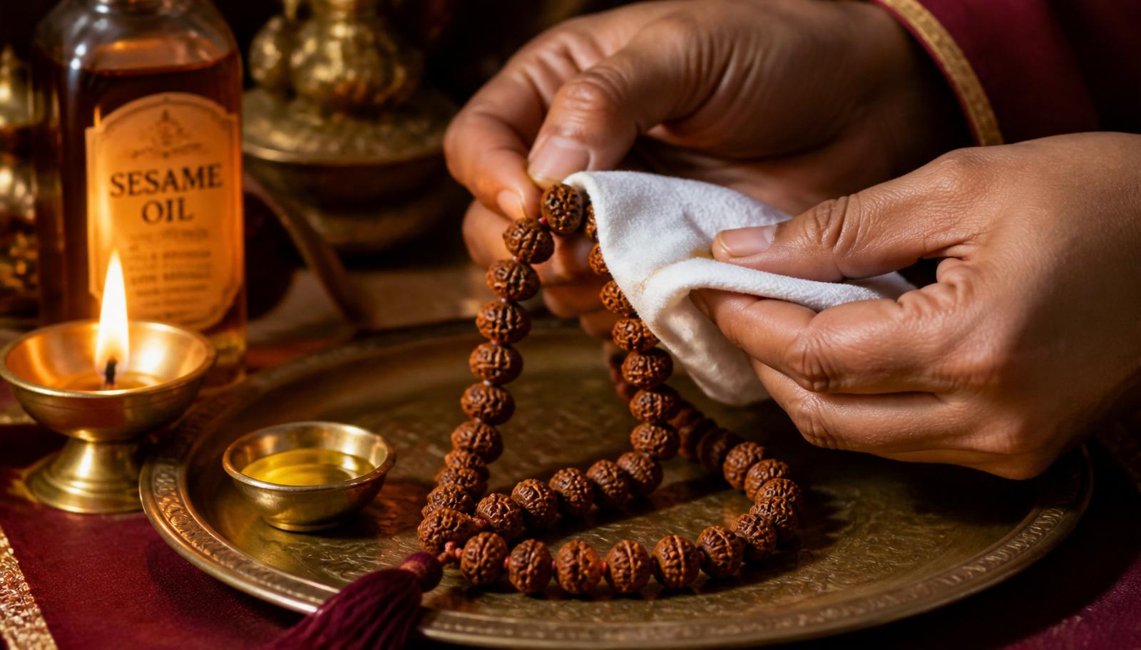 How to Clean, Store & Maintain Your Rudraksha — The Complete Care Ritual (2026)