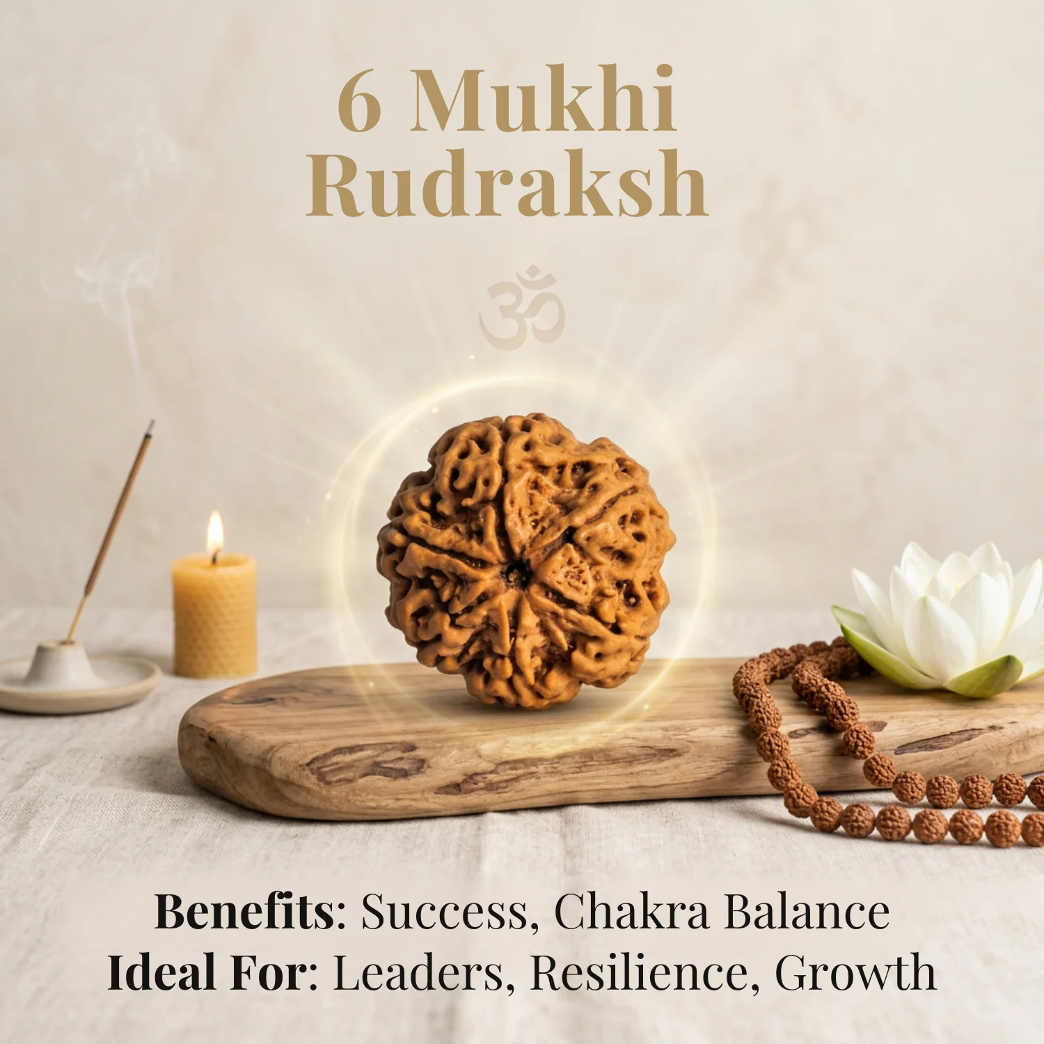 6 Mukhi Rudraksha