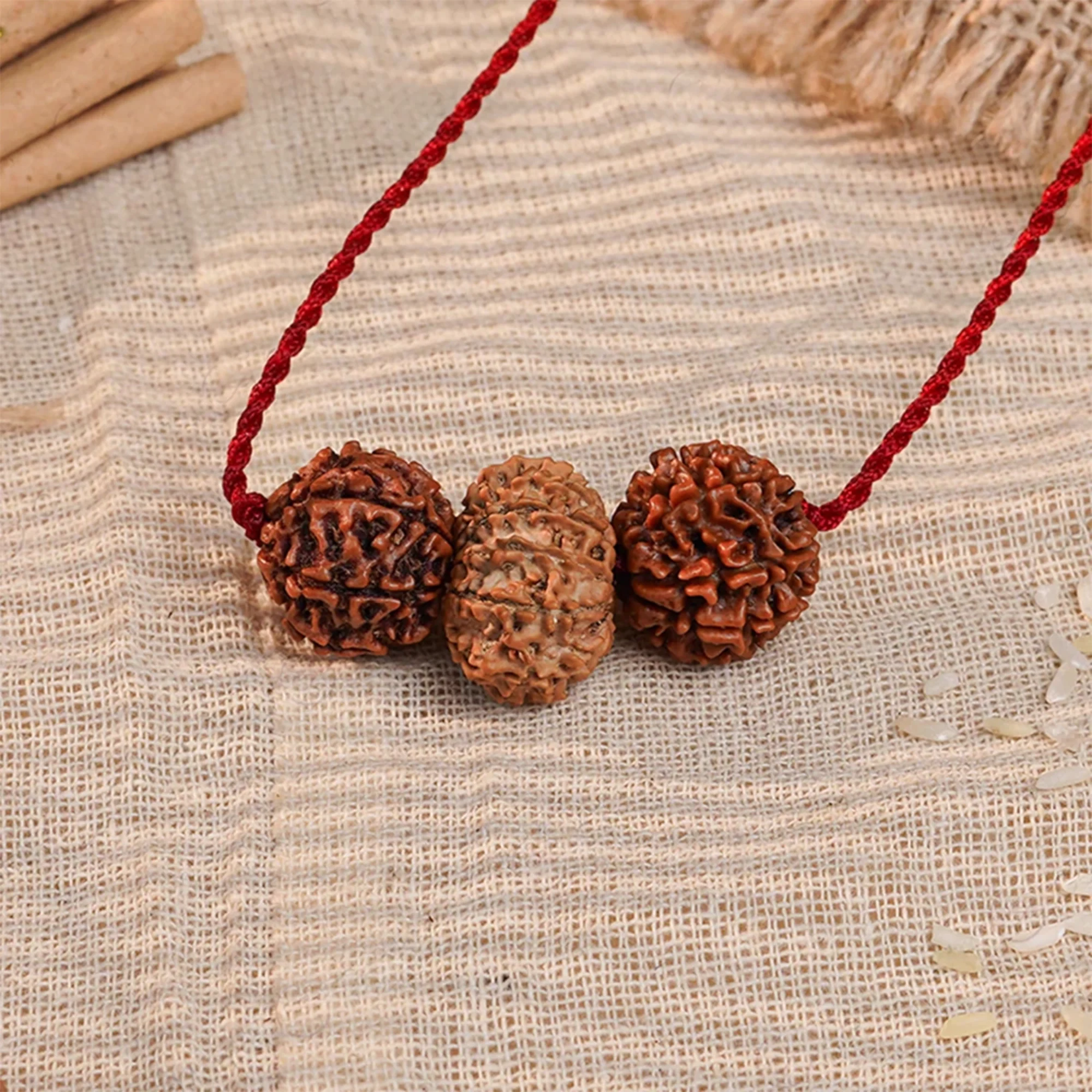Brokers & Industrialists Kavach – 7, 8 & 14 Mukhi Rudraksha — Nepal photo 3