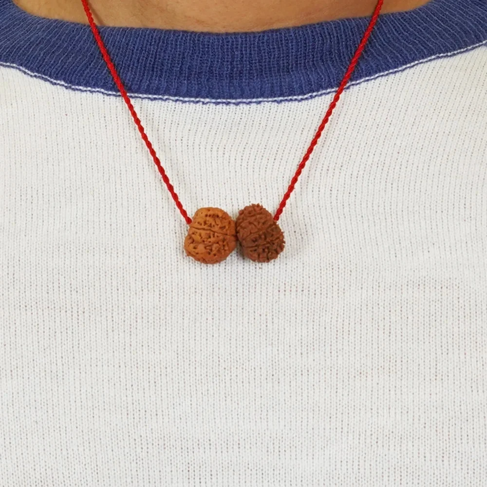 Budh-Shani Gyaan Kavach – 4 & 14 Mukhi Rudraksha — Nepal photo 4