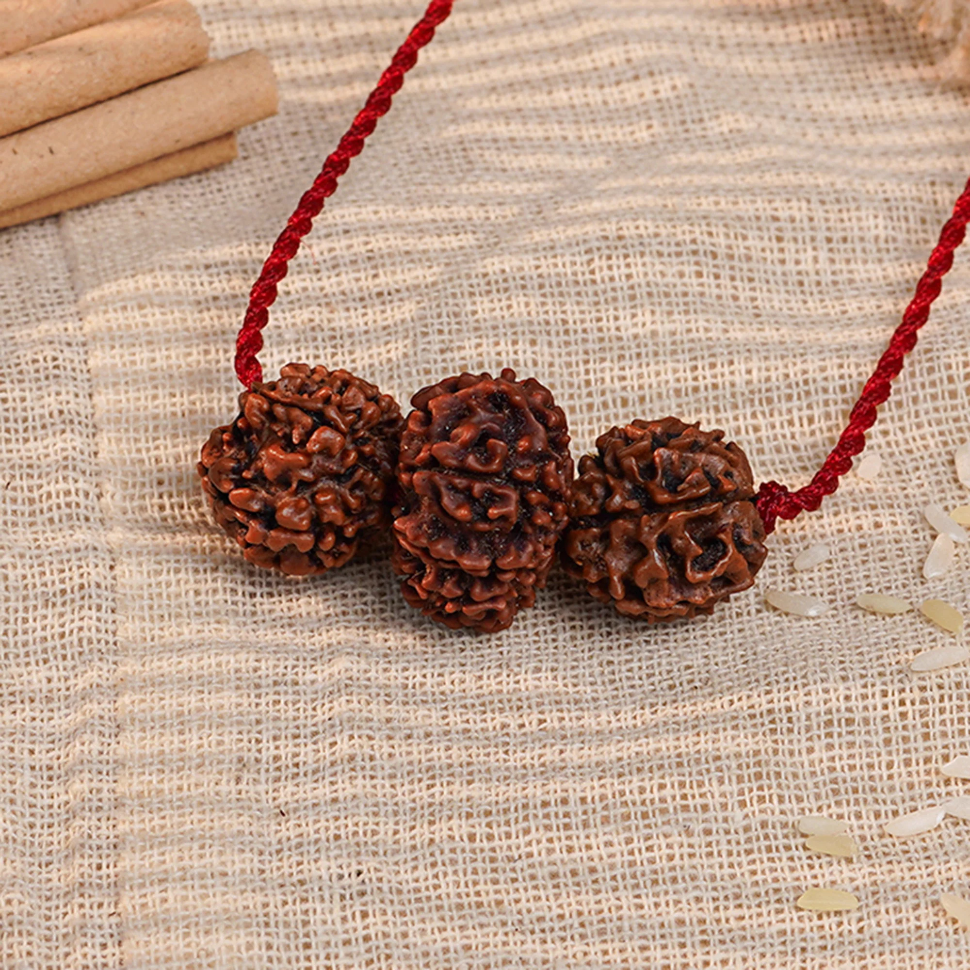 Shakti Kavach – 7 & 9 Mukhi Rudraksha — Nepal photo 2