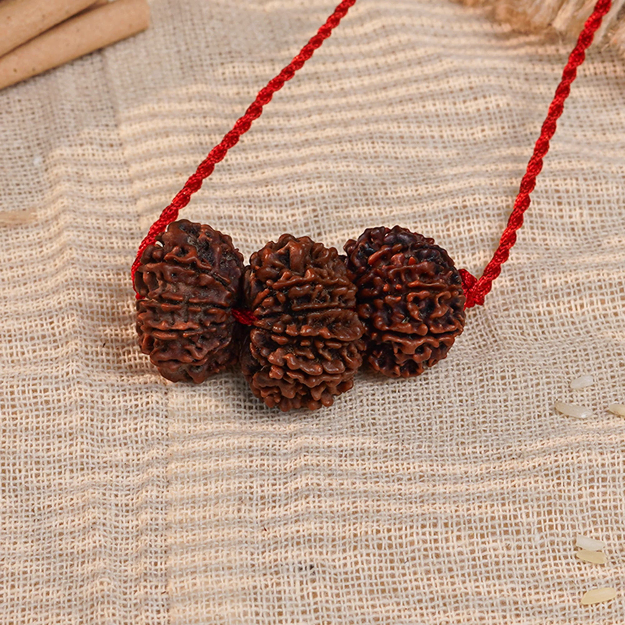Evil Eye Raksha Kavach – 9, 10 & 11 Mukhi Rudraksha — Nepal photo 2