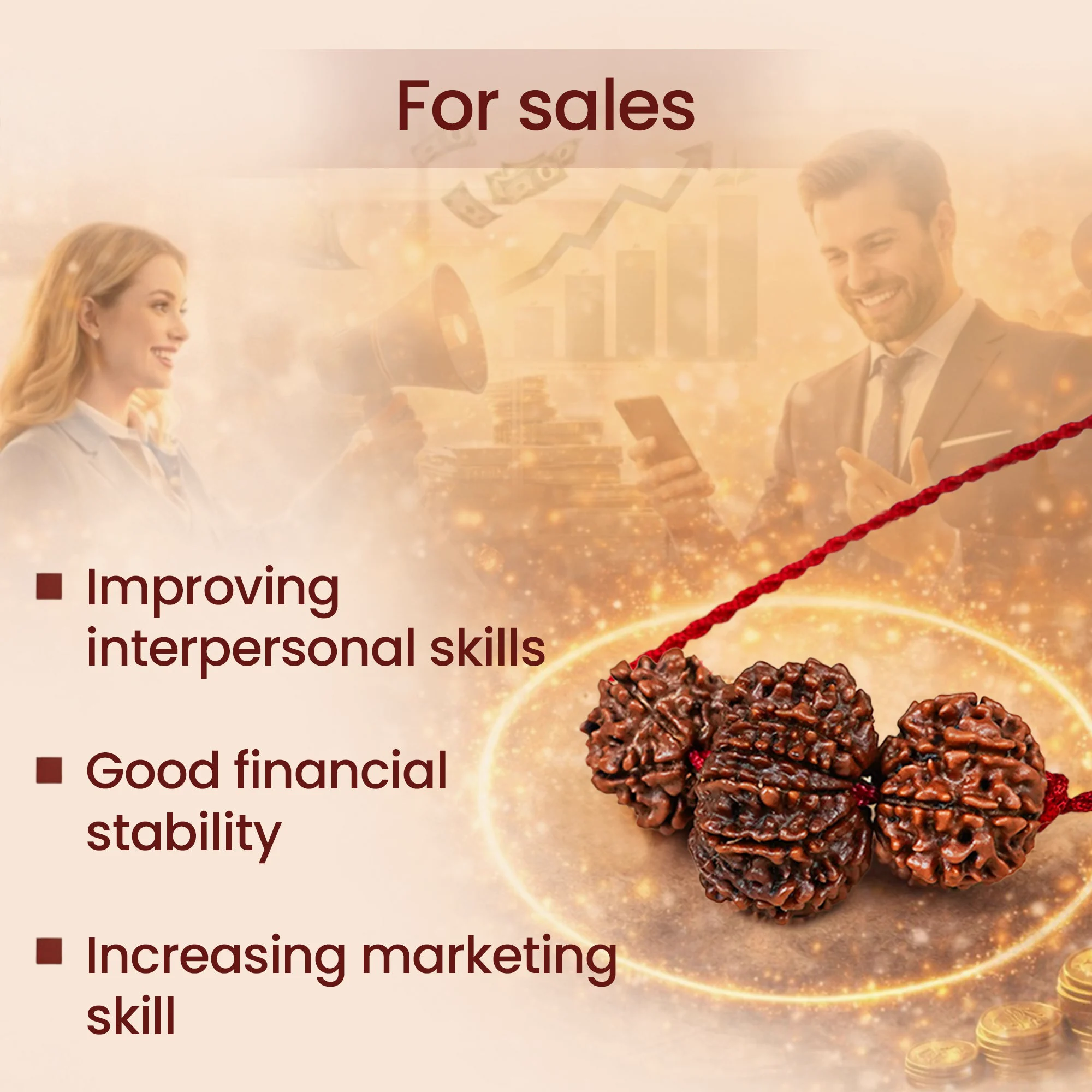 Sales Siddhi Kavach – 7, 8 & 13 Mukhi Rudraksha — Nepal photo 5
