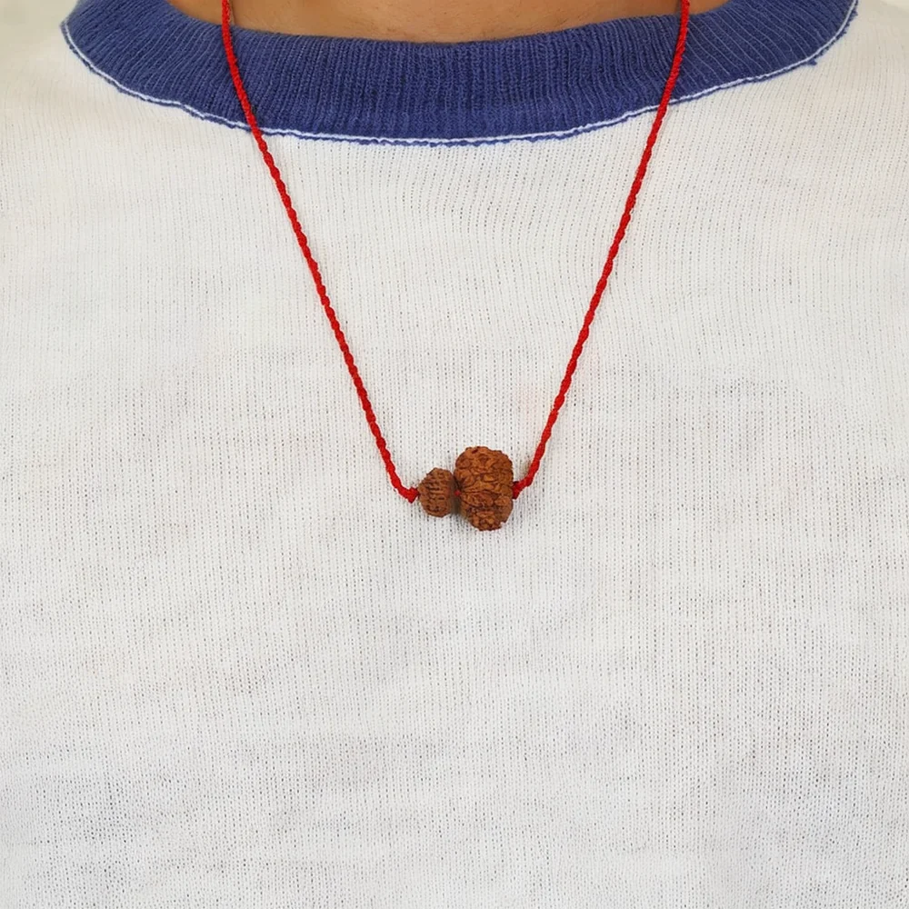 Surya-Rahu Grahan Dosh Kavach – 8 & 12 Mukhi Rudraksha — Nepal photo 4