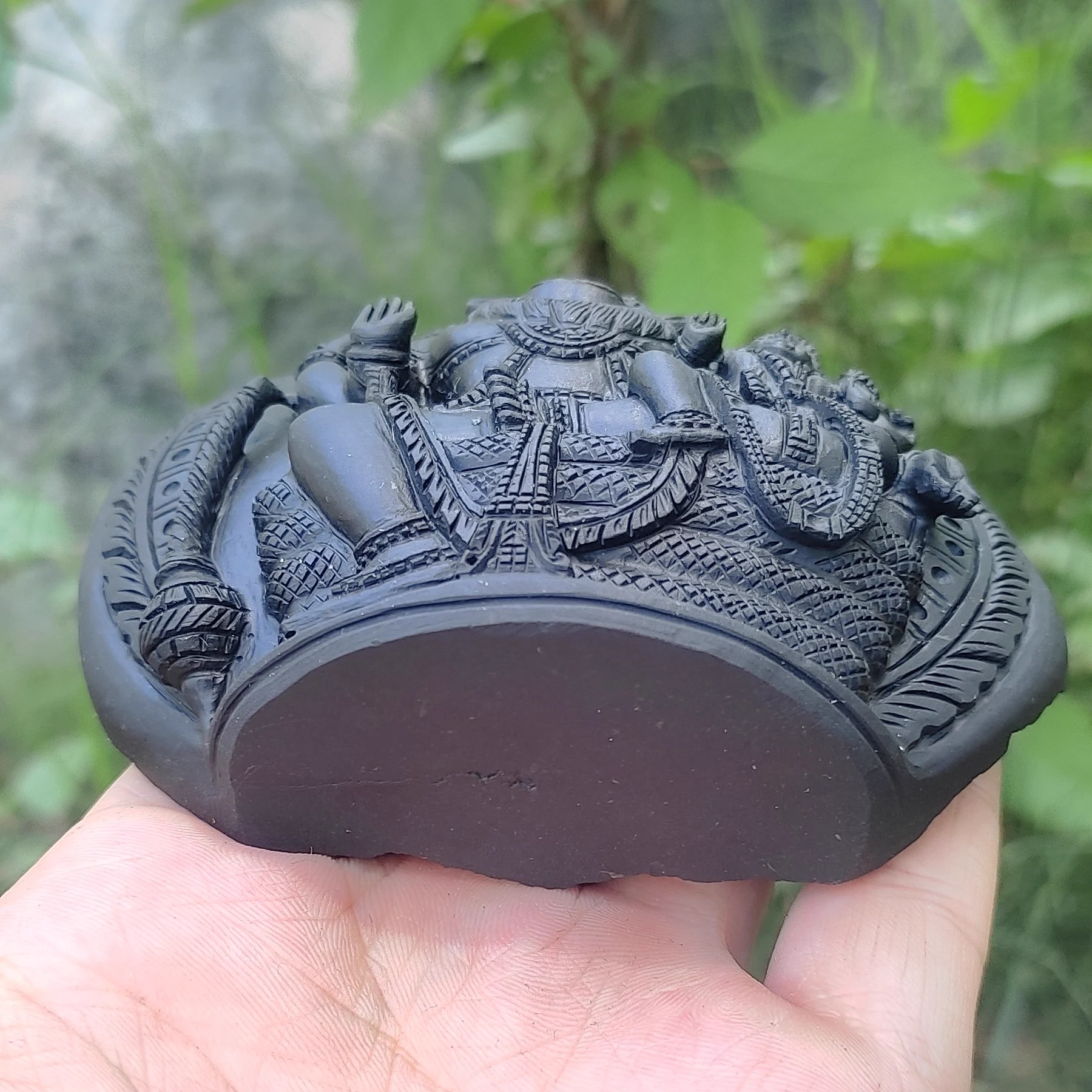 Lakshmi Narasimha Shaligram Murti — view 4