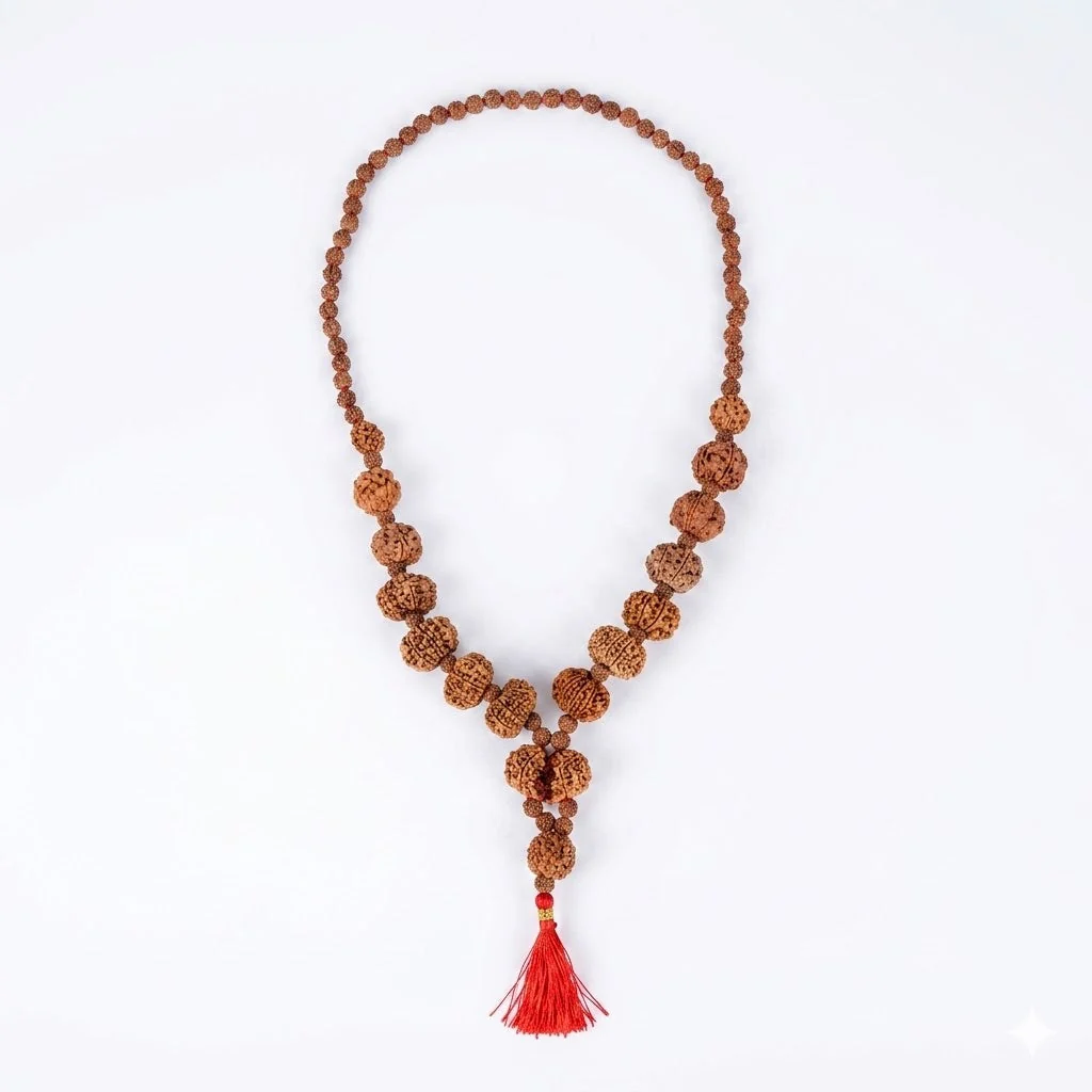 Siddha Mala | 1 Mukhi Underdeveloped Rudraksha | Collector Grade Nepal — view 4