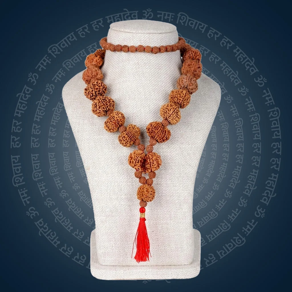 Siddha Mala | 1 Mukhi Underdeveloped Rudraksha | Collector Grade Nepal