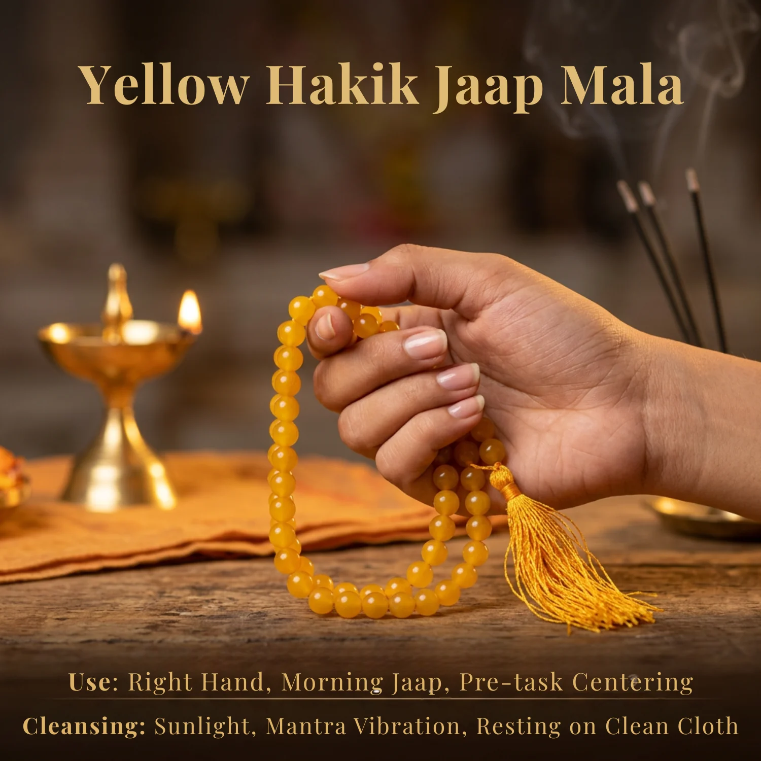 Yellow Hakik Jaap Mala