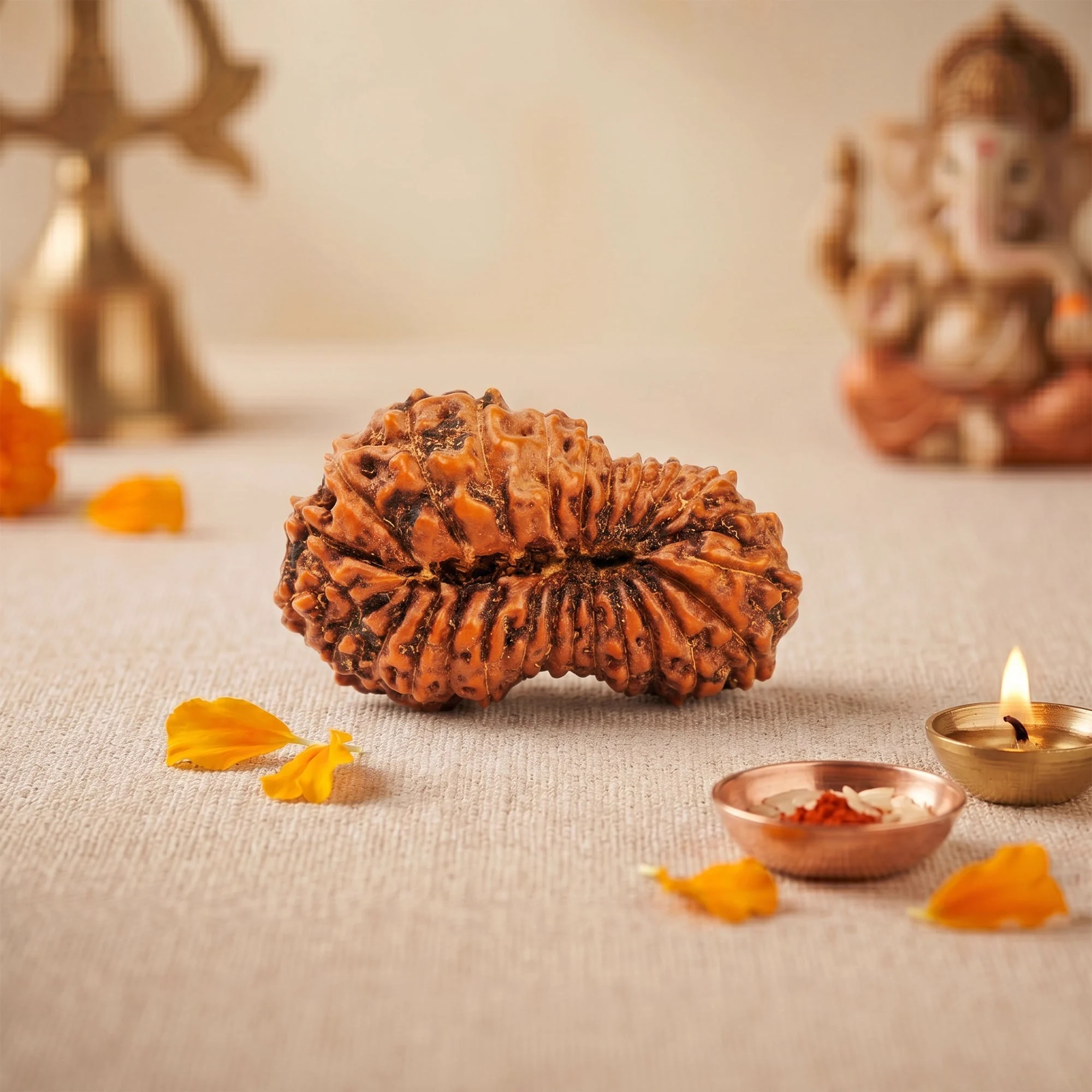 26 Mukhi Rudraksha – Original Indonesian (Java) Collector Bead — Indonesia photo 3