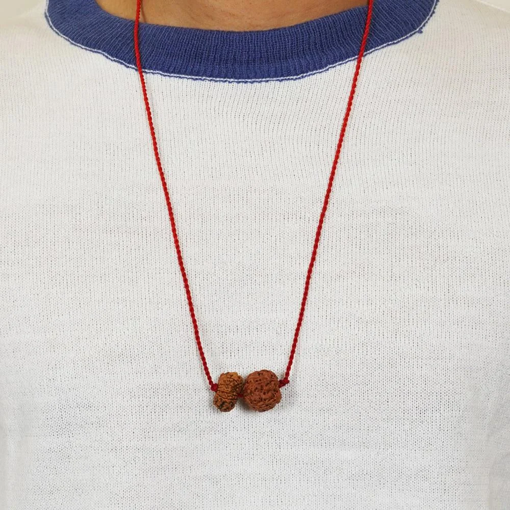 Guru-Surya Rajyog Satta Prabhav Kavach – 12 & 5 Mukhi Rudraksha — Nepal photo 3