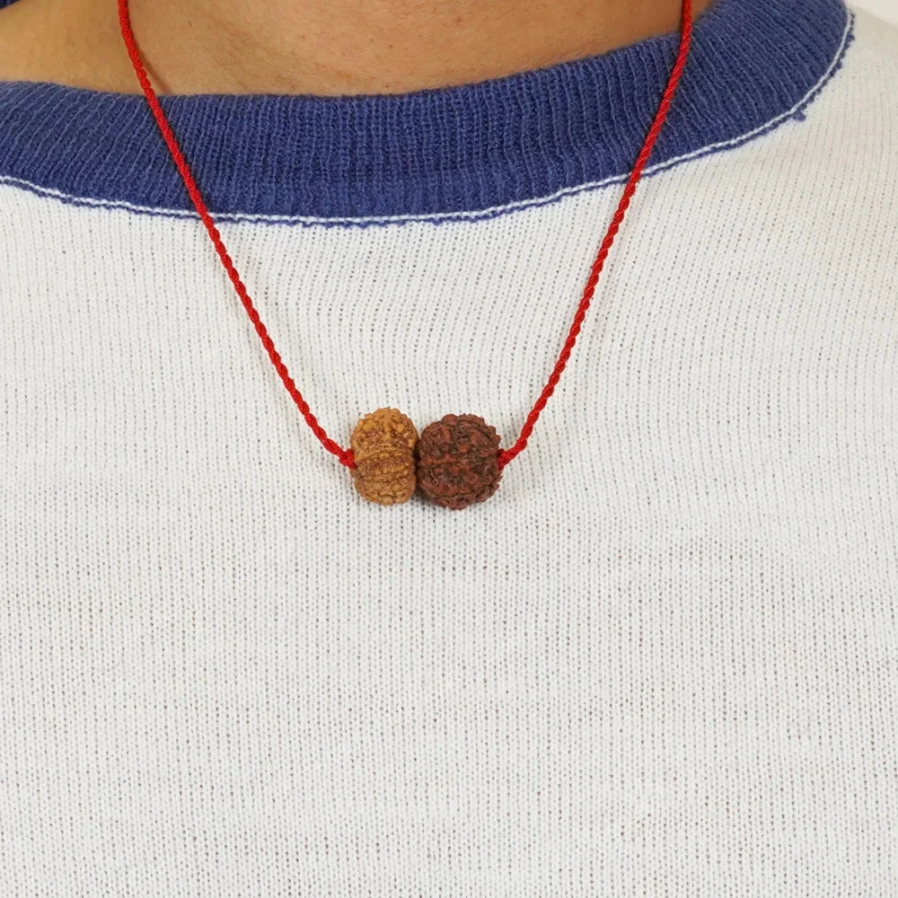 Shukra-Surya Prem Kavach – 6 & 12 Mukhi Rudraksha — Nepal photo 4