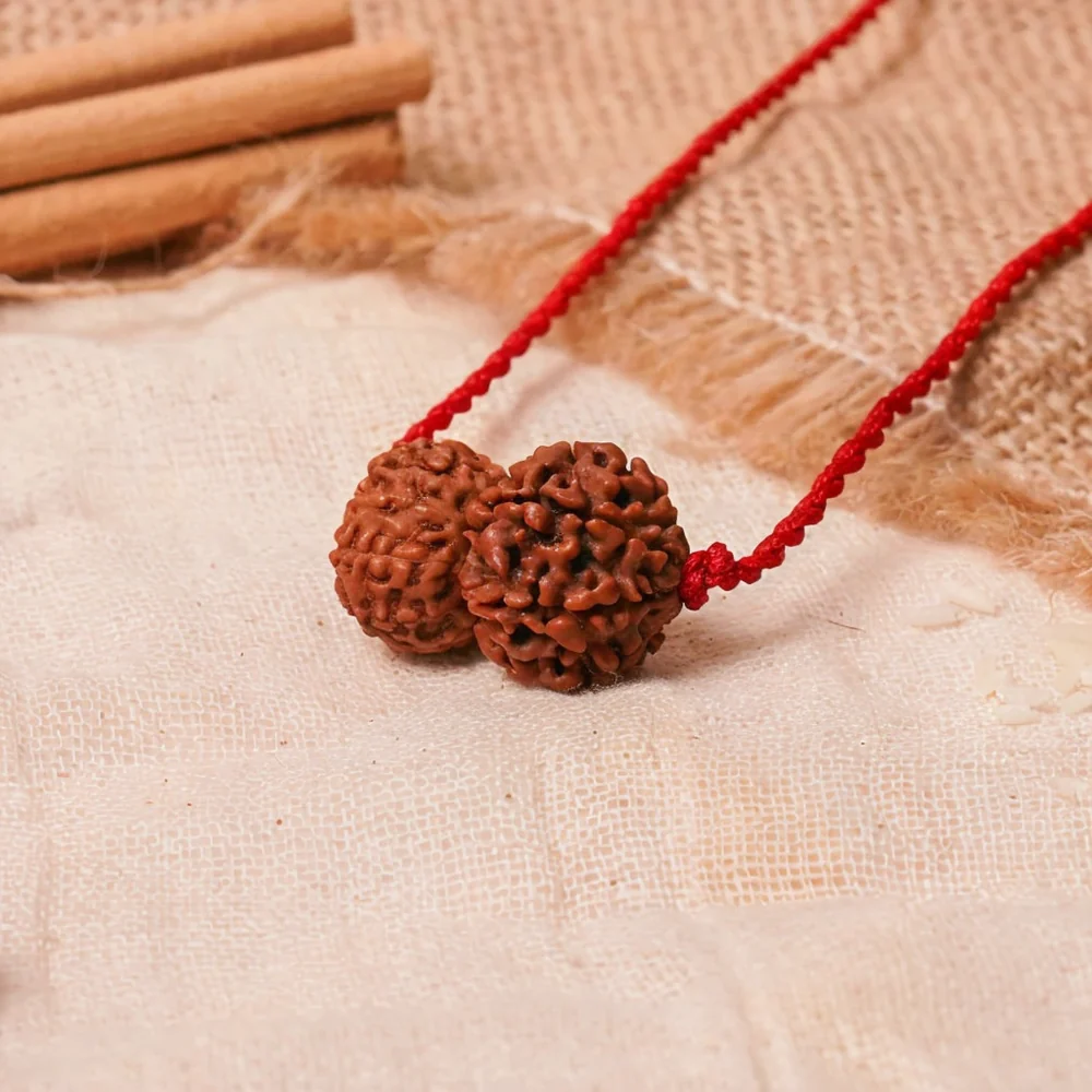 Shani-Vishnu Raksha Kavach – 7 & 10 Mukhi Rudraksha — Nepal photo 2