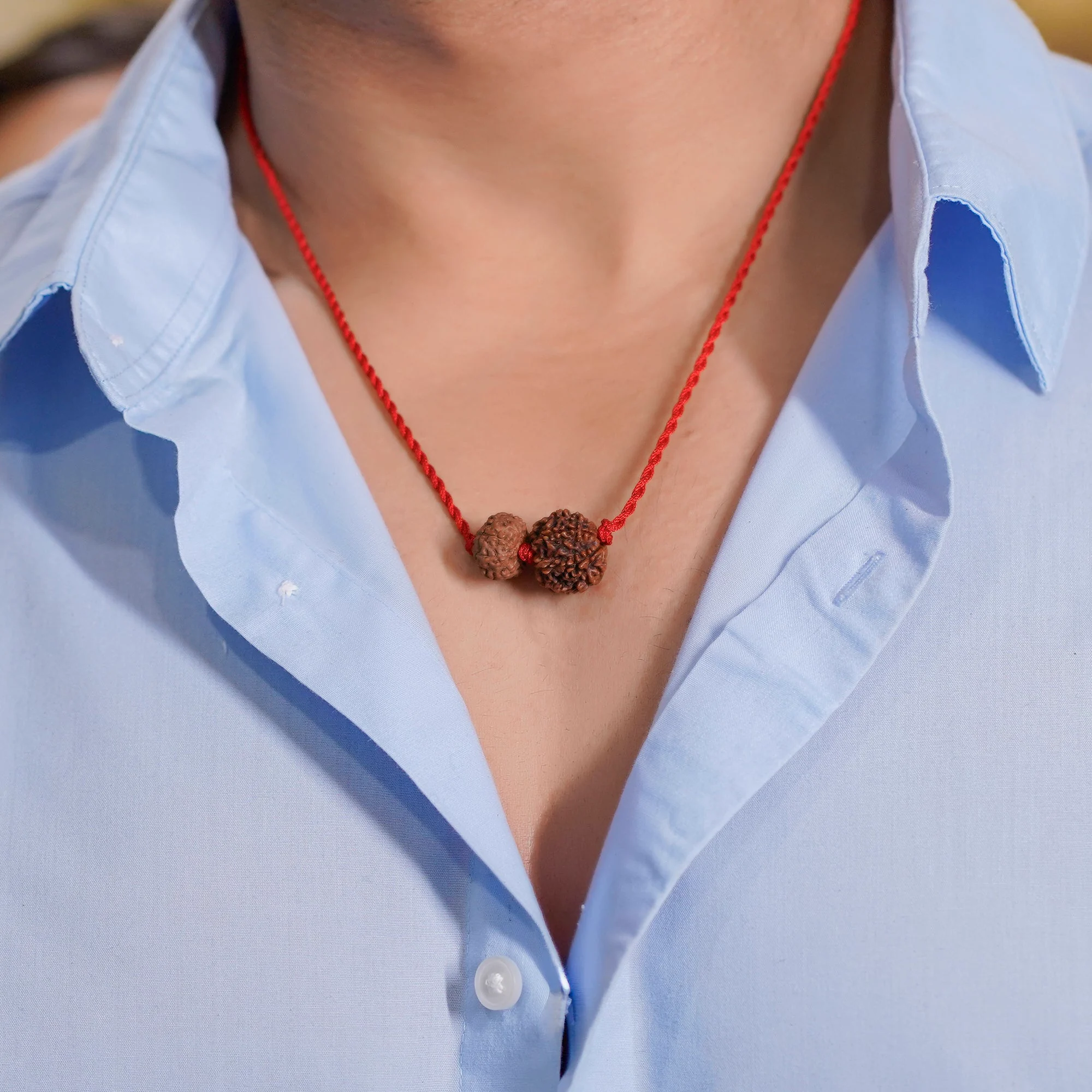 Aquarius Zodiac Rudraksha Kavach — Nepal photo 4