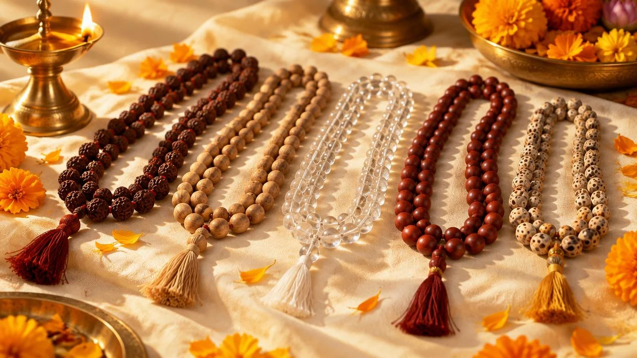 Jaap Mala Guide: How to Choose the Right Japa Mala for Your Mantra and Deity